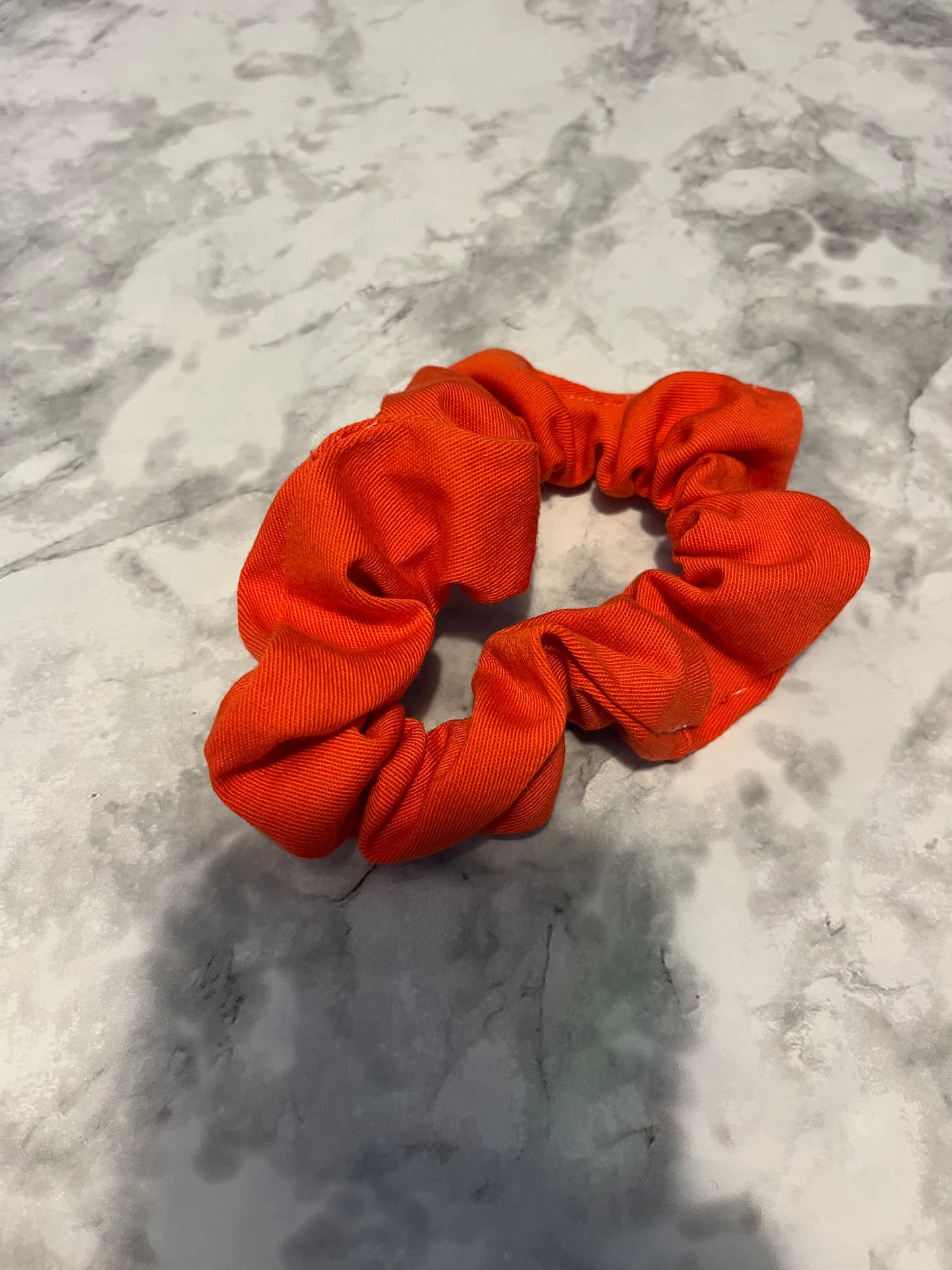 Orange Standard Scrunchie